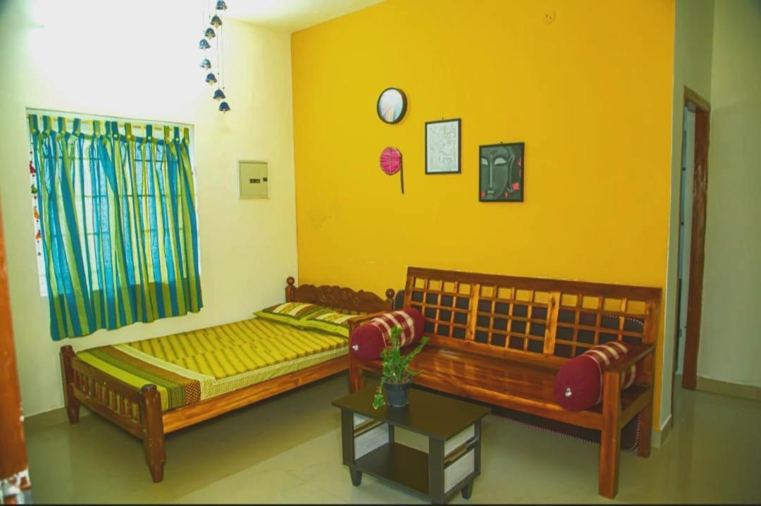 A Chettinad Villa In Coimbatore On The Way To Adiyogi And Nearer To Maruthamalai Eksteriør bilde
