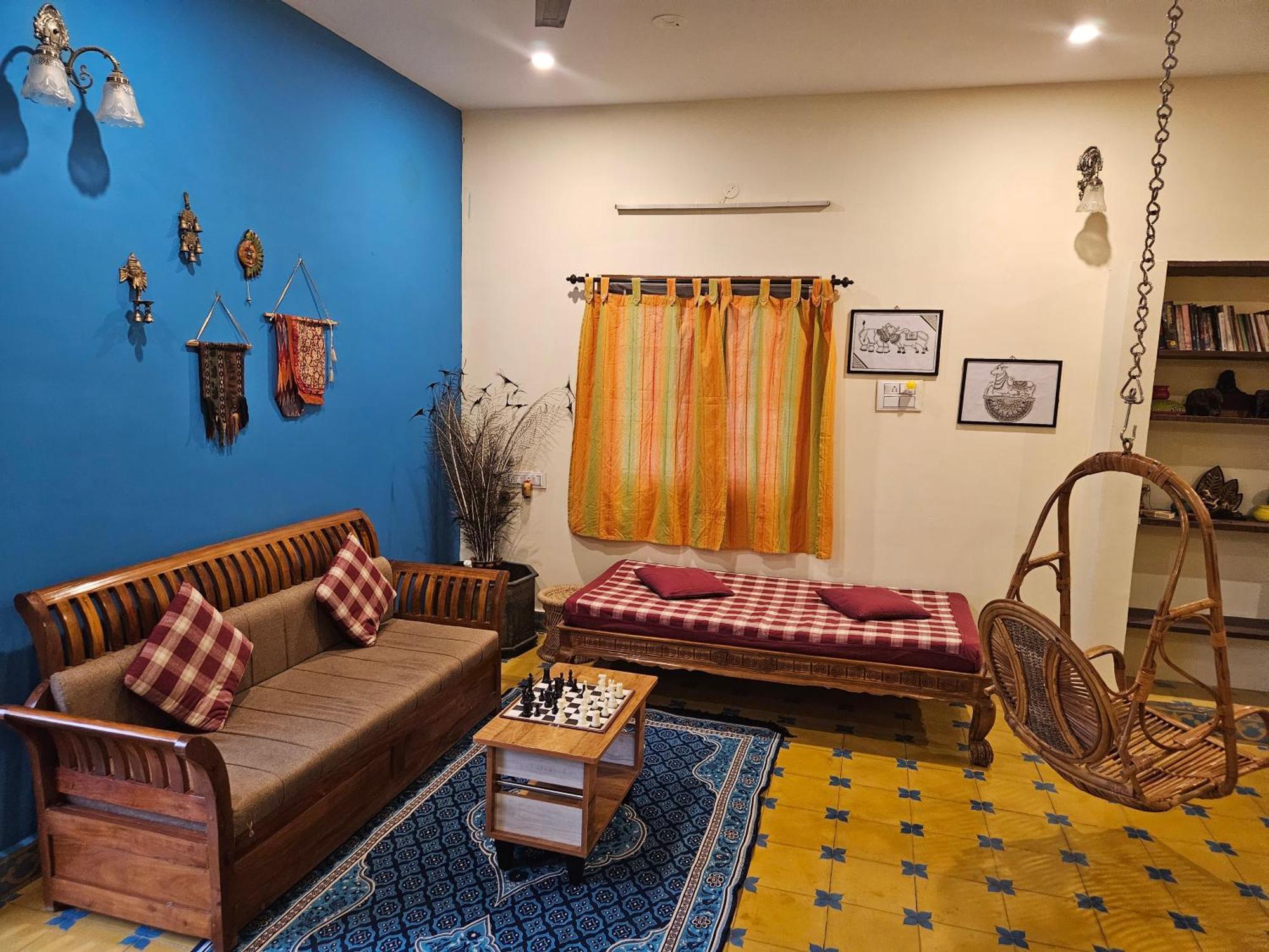 A Chettinad Villa In Coimbatore On The Way To Adiyogi And Nearer To Maruthamalai Eksteriør bilde