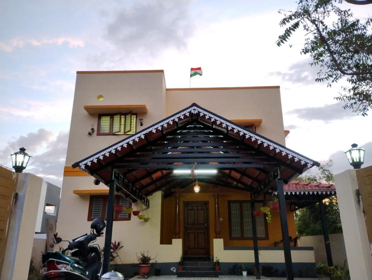 A Chettinad Villa In Coimbatore On The Way To Adiyogi And Nearer To Maruthamalai Eksteriør bilde